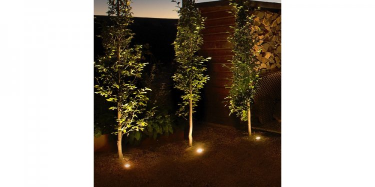 Įleidžiamas sodo šviestuvas medžių apšvietimui LED 